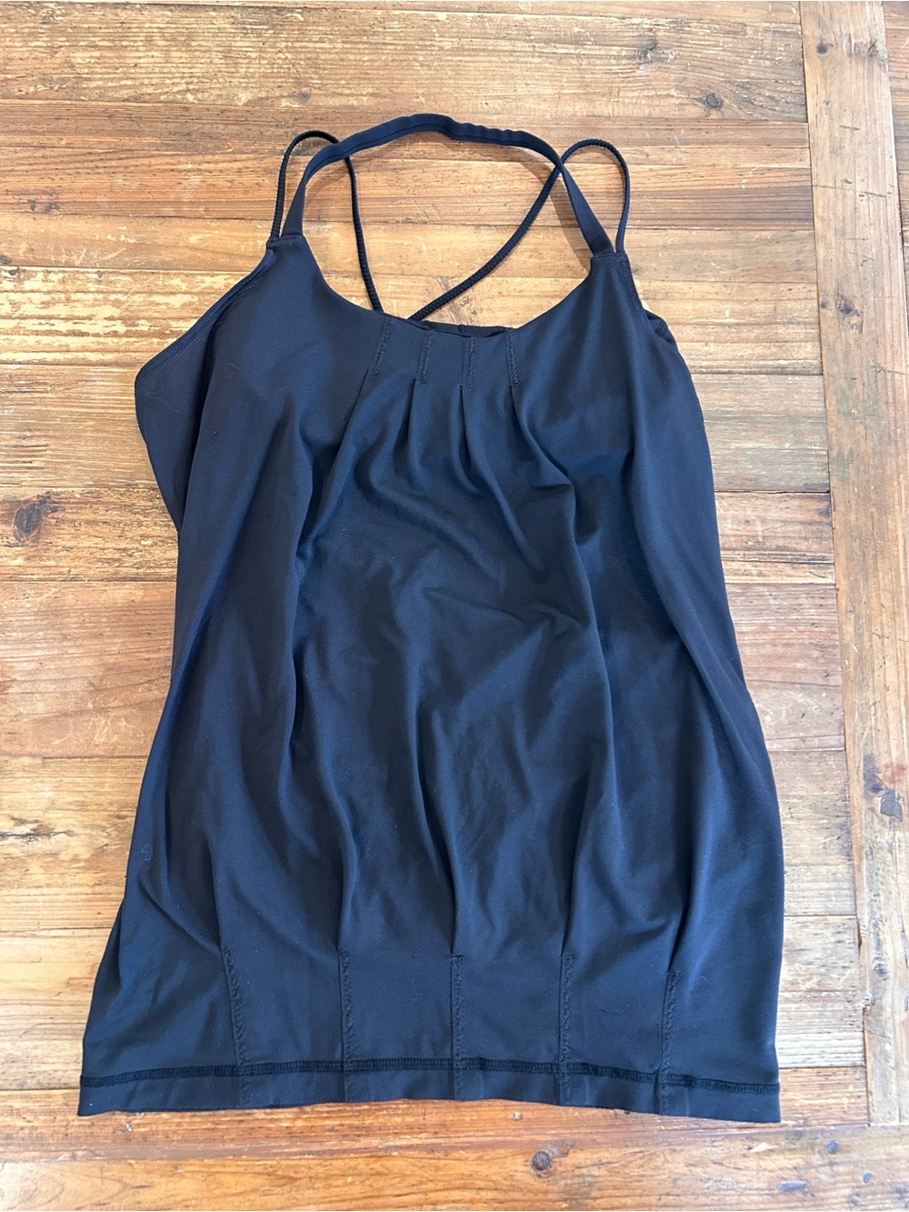lululemon athletica Black Double-Strap Women's Tank Top